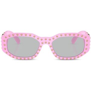 Versace Eyewear Biggie stud-embellished sunglasses