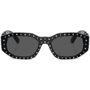 Versace Eyewear Biggie stud-embellished sunglasses