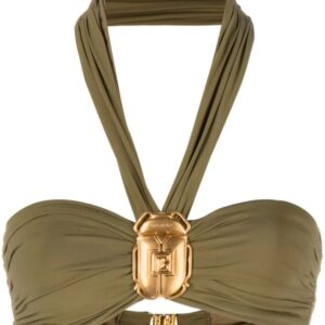 Balmain halterneck bustier top