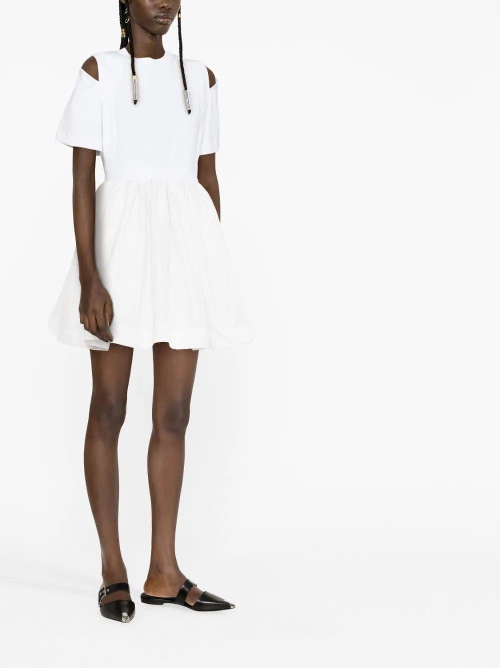 Alexander McQueen cut-out detail minidress - Image 4