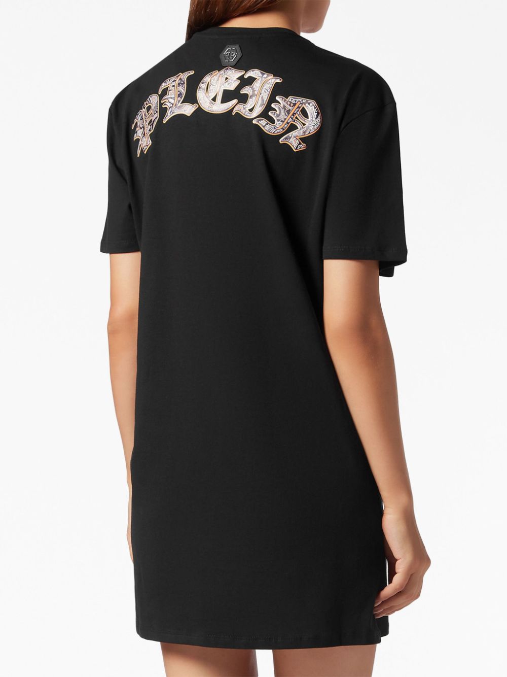 Philipp Plein teddy bear-print cotton minidress - Image 3