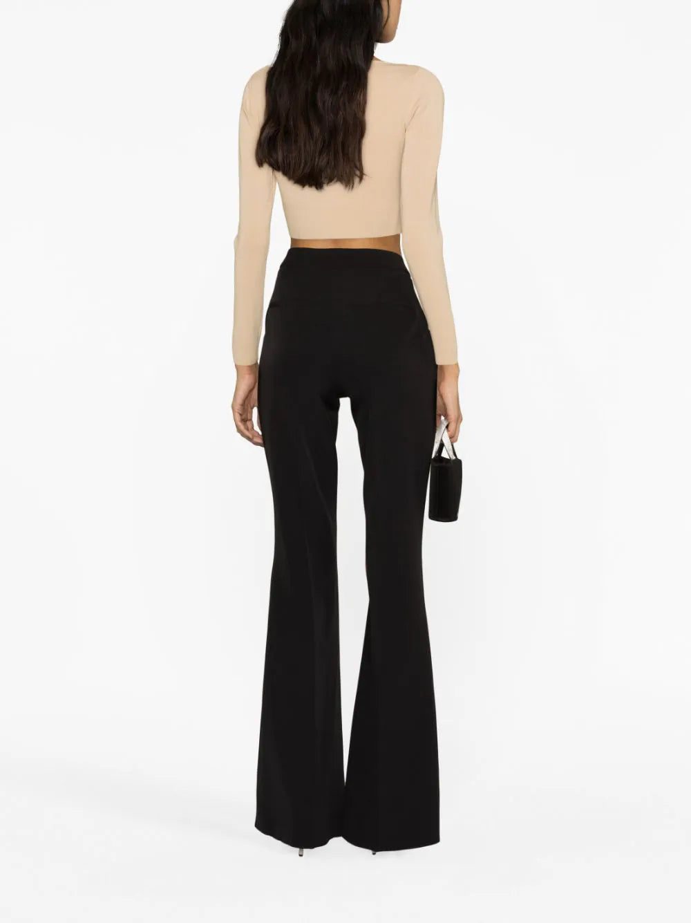 Philipp Plein Cady high-waisted flared trousers - Image 4