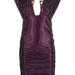 Philipp Plein rhinestone-embellished minidress