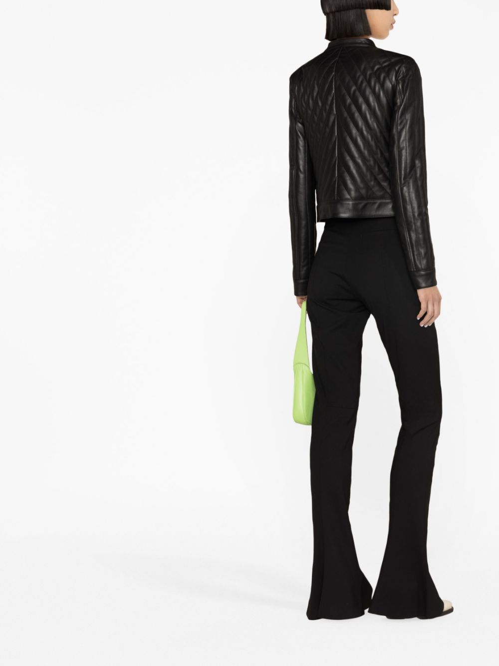 Philipp Plein matelassé leather jacket - Image 4