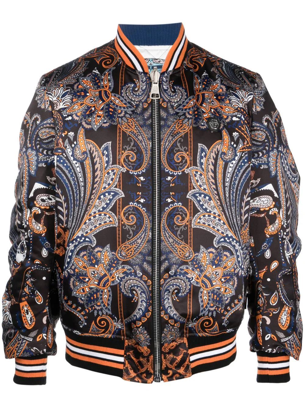 Philipp Plein paisley-print bomber jacket