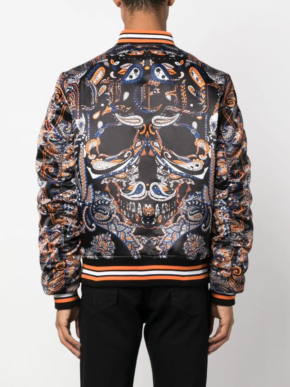 Philipp Plein paisley-print bomber jacket - Image 4