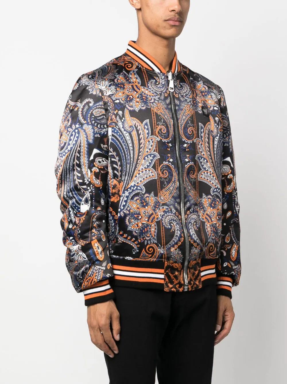 Philipp Plein paisley-print bomber jacket - Image 3