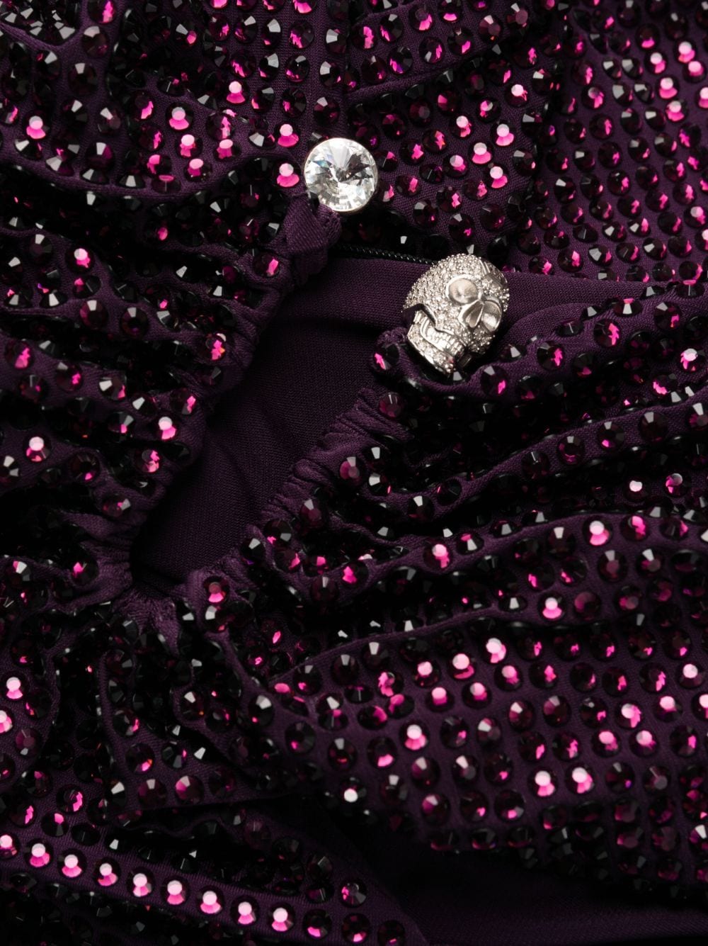 Philipp Plein crystal-embellished minidress - Image 2