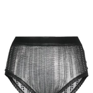 Rabanne  bead-embellished high waist briefs
