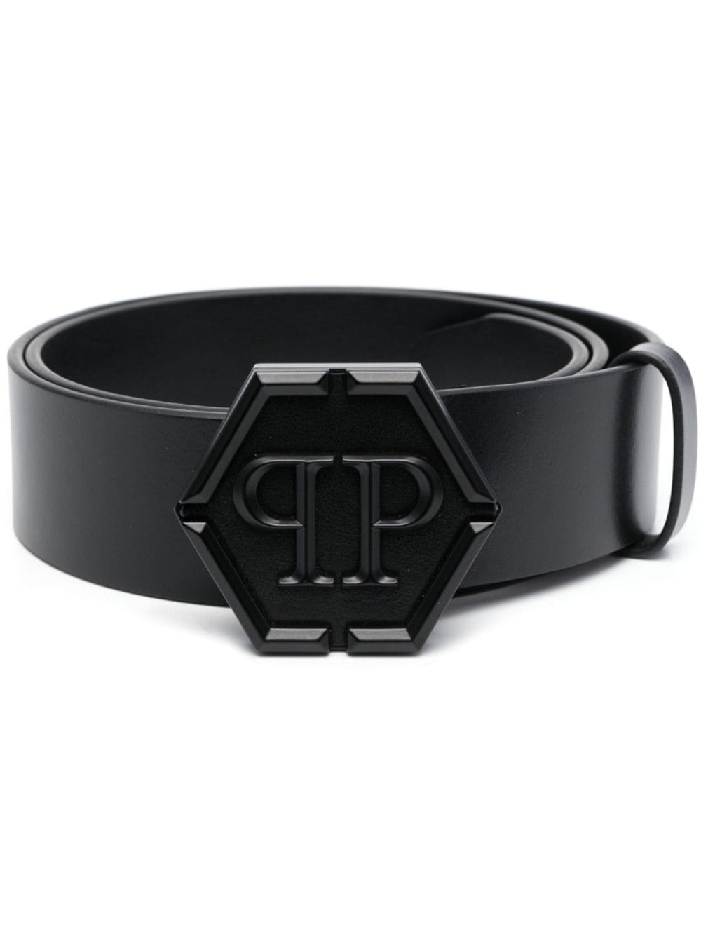 Louis Vuitton Hexagon leather belt