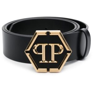 Louis Vuitton Hexagon leather belt