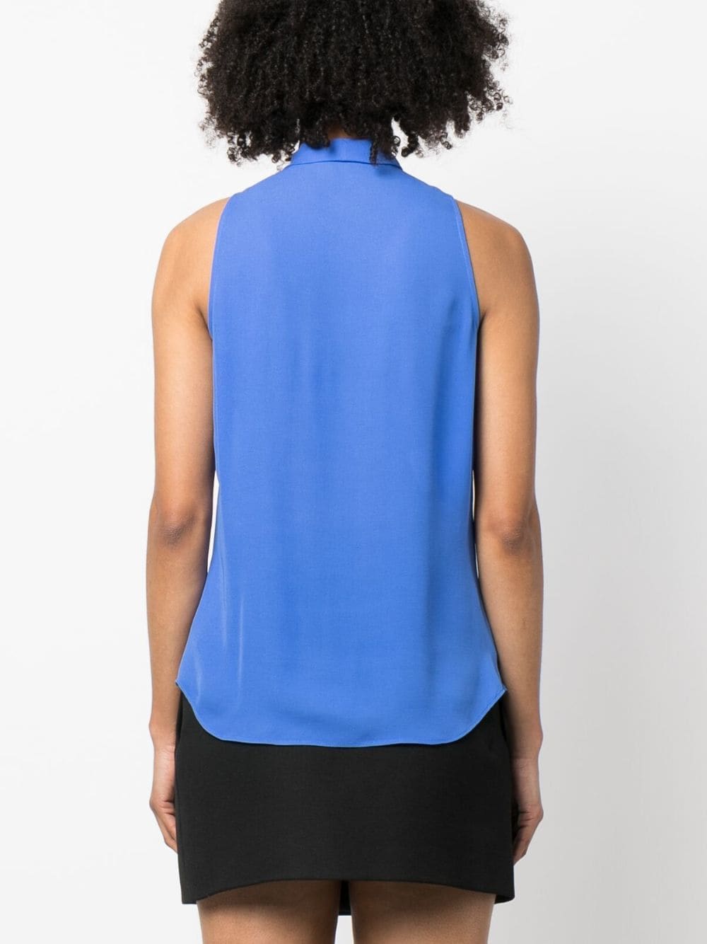 Moschino pussbow-collar silk shirt - Image 4