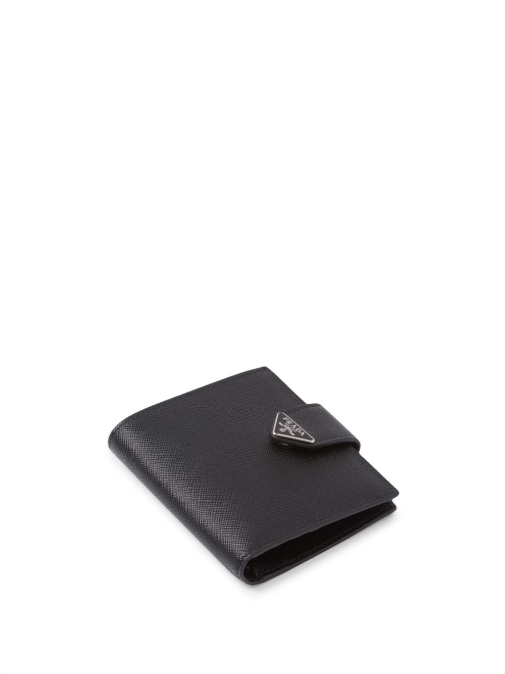 Prada saffiano logo-plaque wallet - Image 3