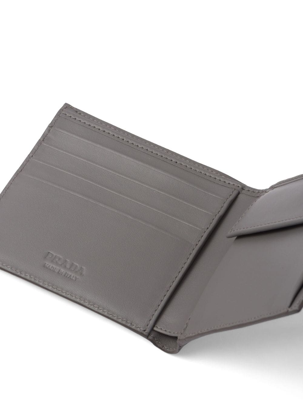 Prada triangle-logo bi-fold wallet - Image 4