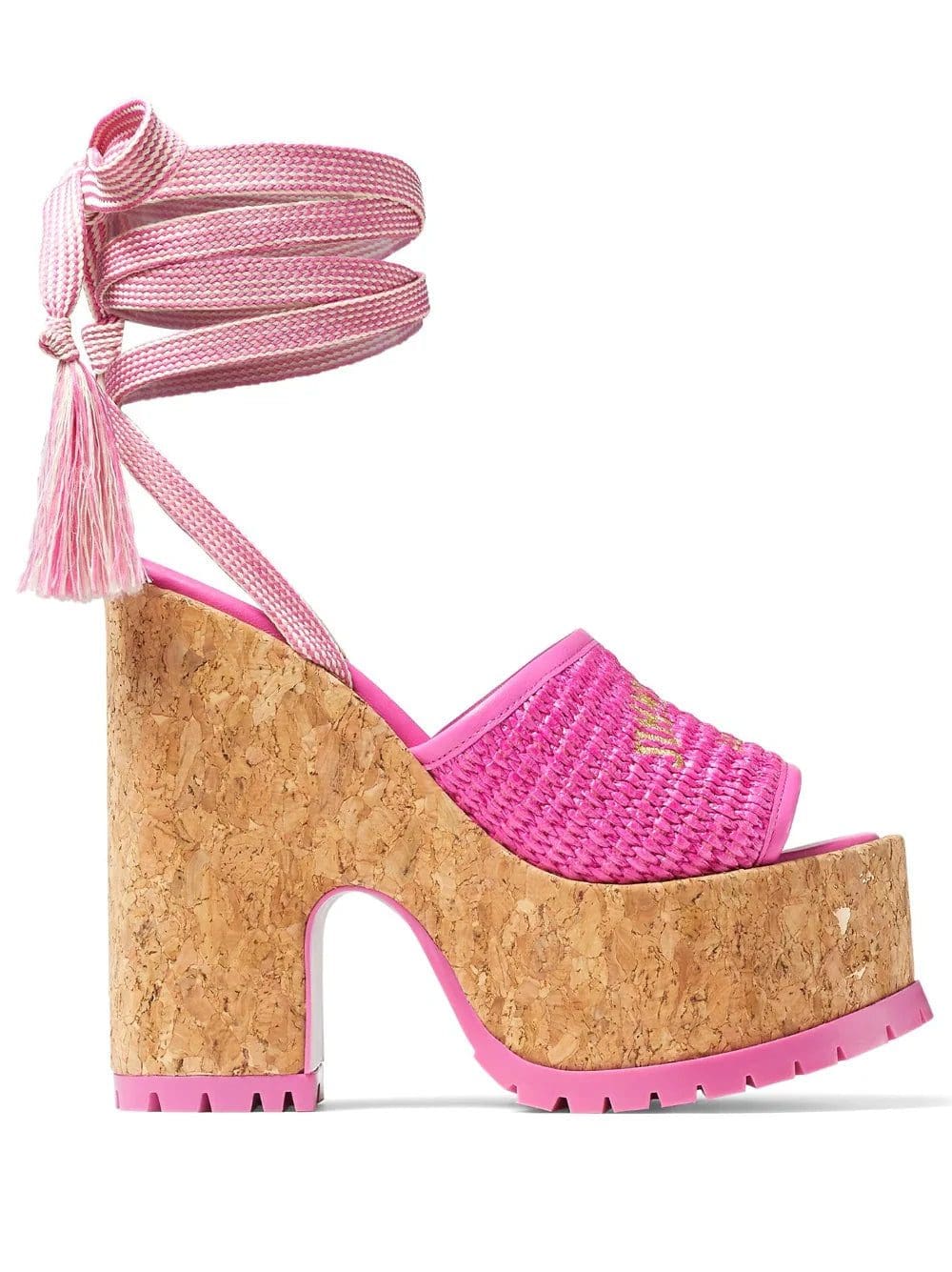 Jimmy Choo Gal 130mm wedge sandals