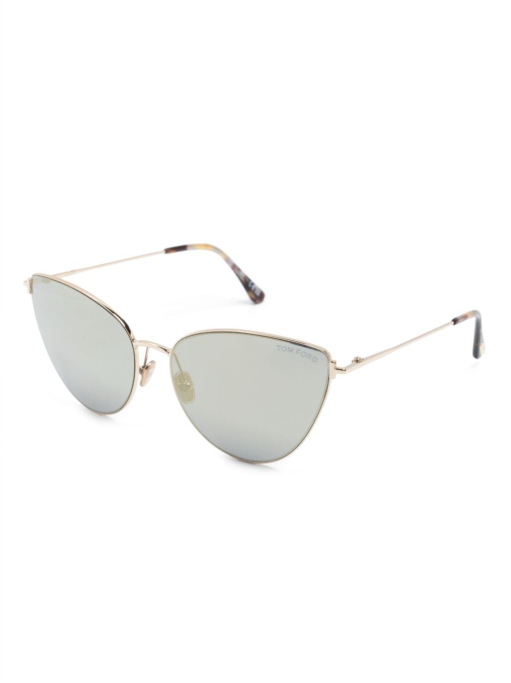 TOM FORD Eyewear cat-eye-frame straight-arms sunglasses - Image 2