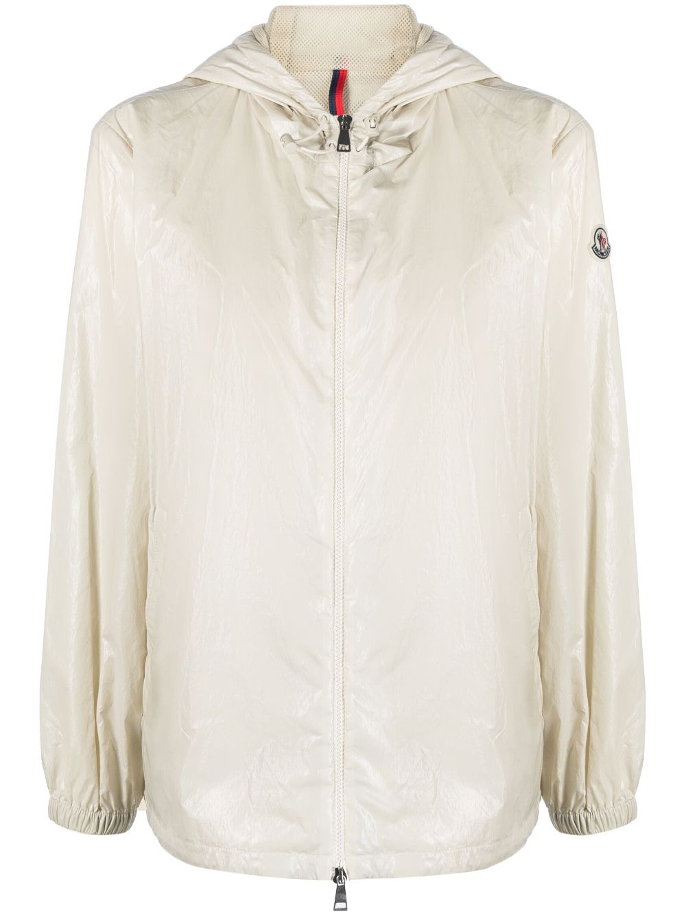Moncler zip-fastening hooded jacket