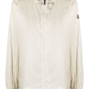 Moncler  zip-fastening hooded jacket