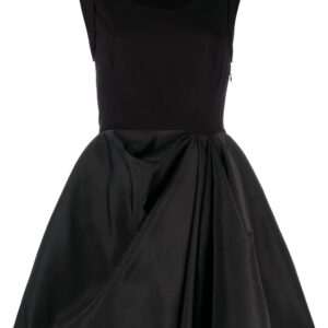 Alexander McQueen  gathered-detail minidress