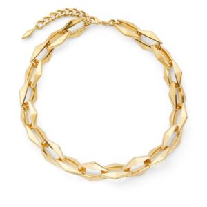 Jimmy Choo Diamond chain-link necklace