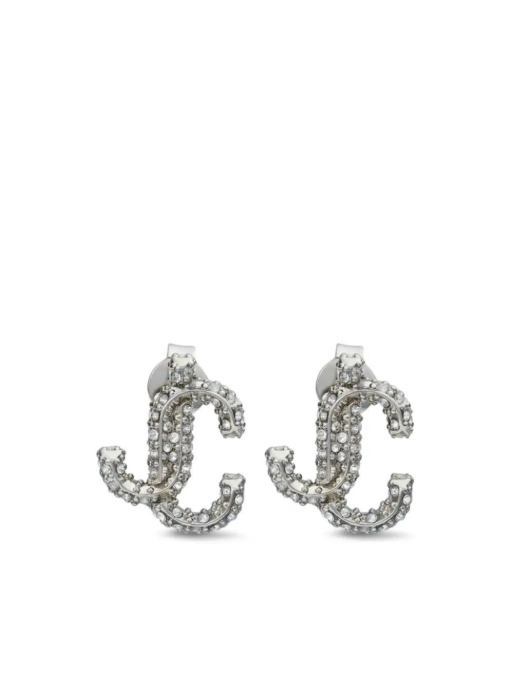 Jimmy Choo JC crystal-embellished stud earrings