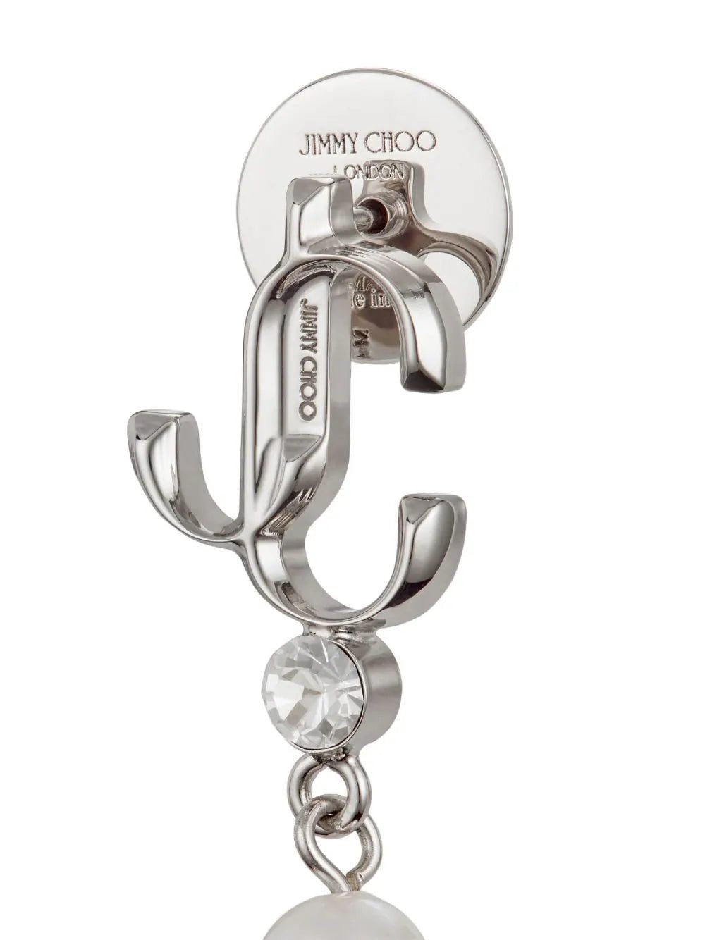 Jimmy Choo pearl-detail drop earrings - Image 4