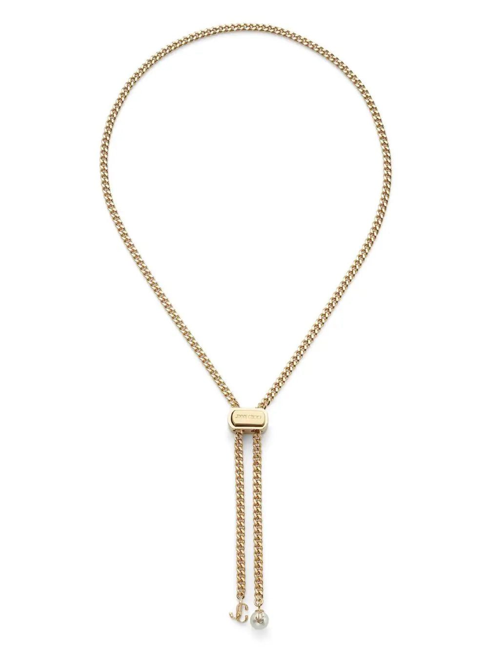 Jimmy Choo Bon Bon pearl-detail necklace