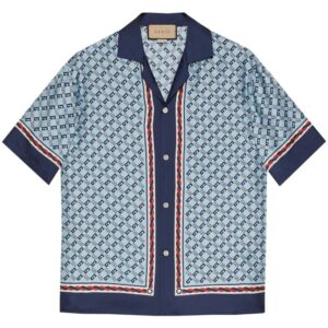 Gucci  all-over GG-pattern shirt