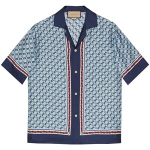 Gucci  all-over GG-pattern shirt