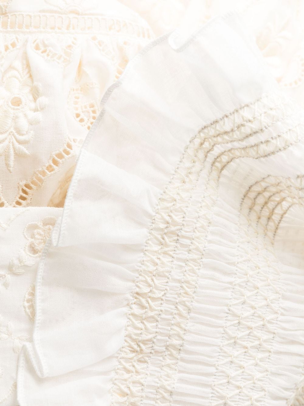 Gucci broderie anglaise cotton midi dress - Image 5