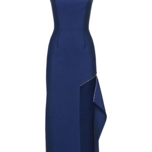 Alexander McQueen  Zip Slash wool dress