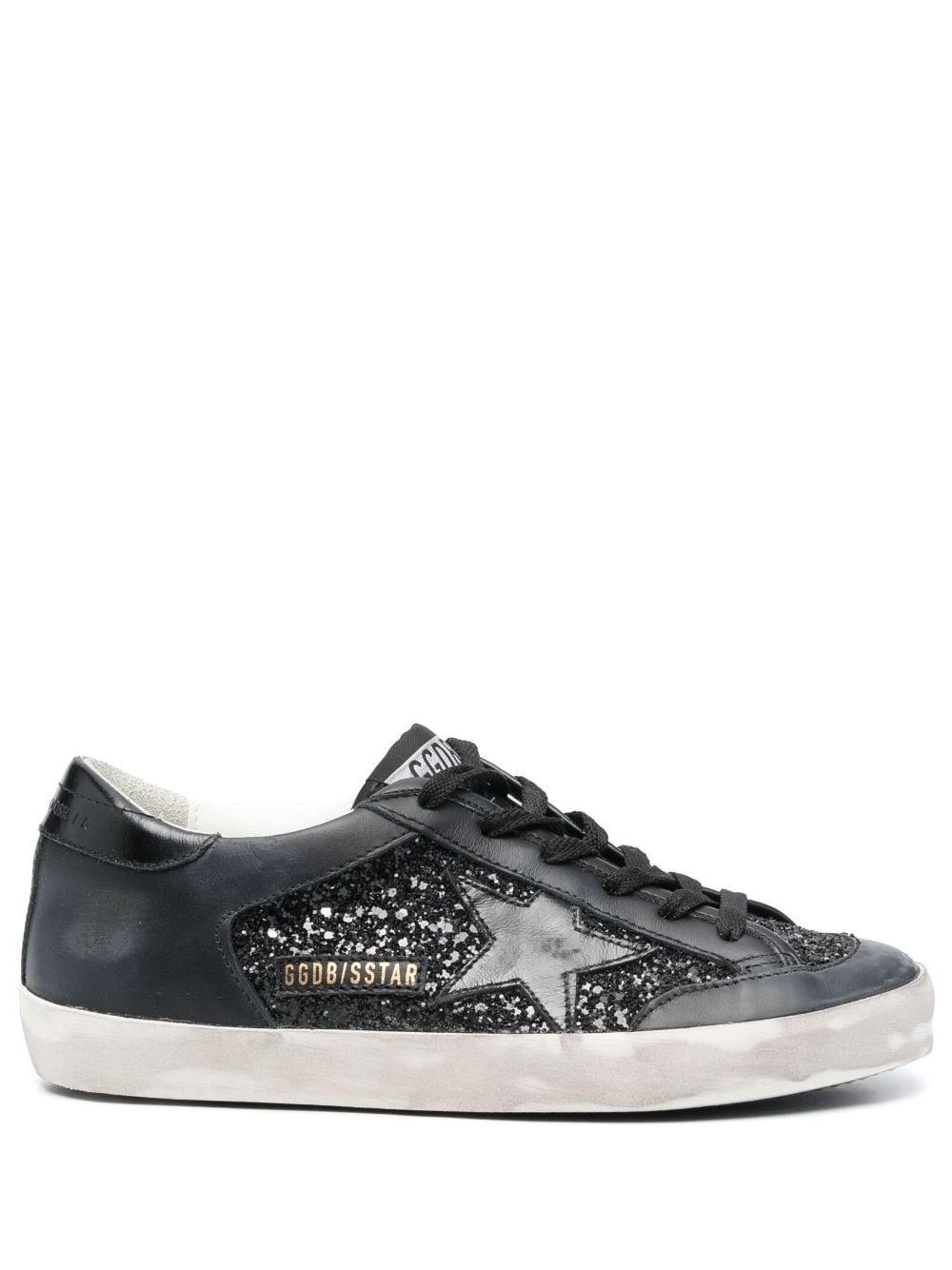 Golden Goose Super-Star glitter sneakers