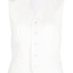 Polo Ralph Lauren V-neck linen waistcoat