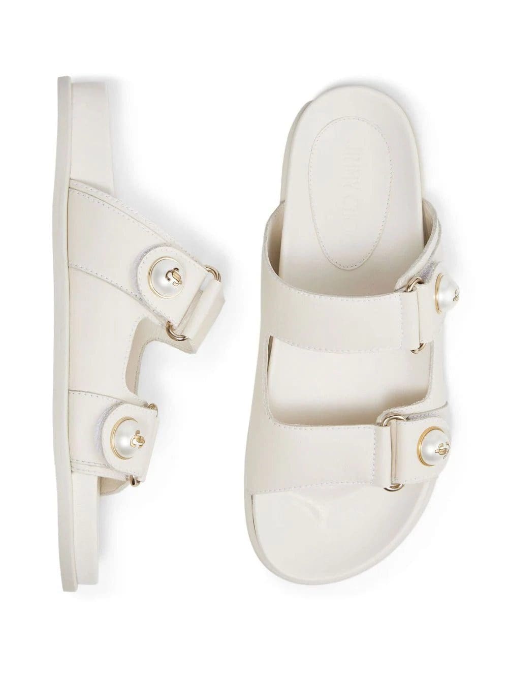 Jimmy Choo Fayence pearl-embellished sandals - Image 4