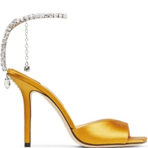 Jimmy Choo  Saeda 100mm crystal-embellishment sandals