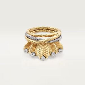 Cartier Grain de Café necklace, diamonds