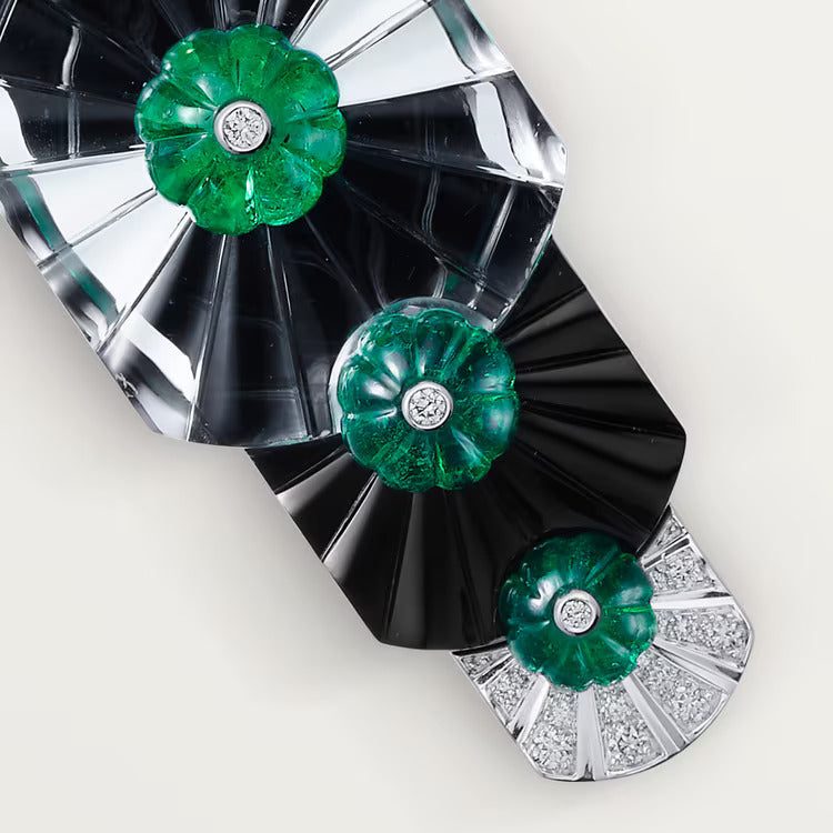 Cartier Sixième Sens par Cartier necklace, rock crystal, multi-wear, paved - Image 3