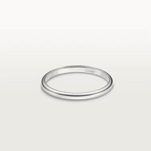 Cartier 1895 wedding band, 2 mm width