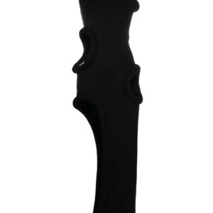 Off-White sleeveless one-shoulder dress