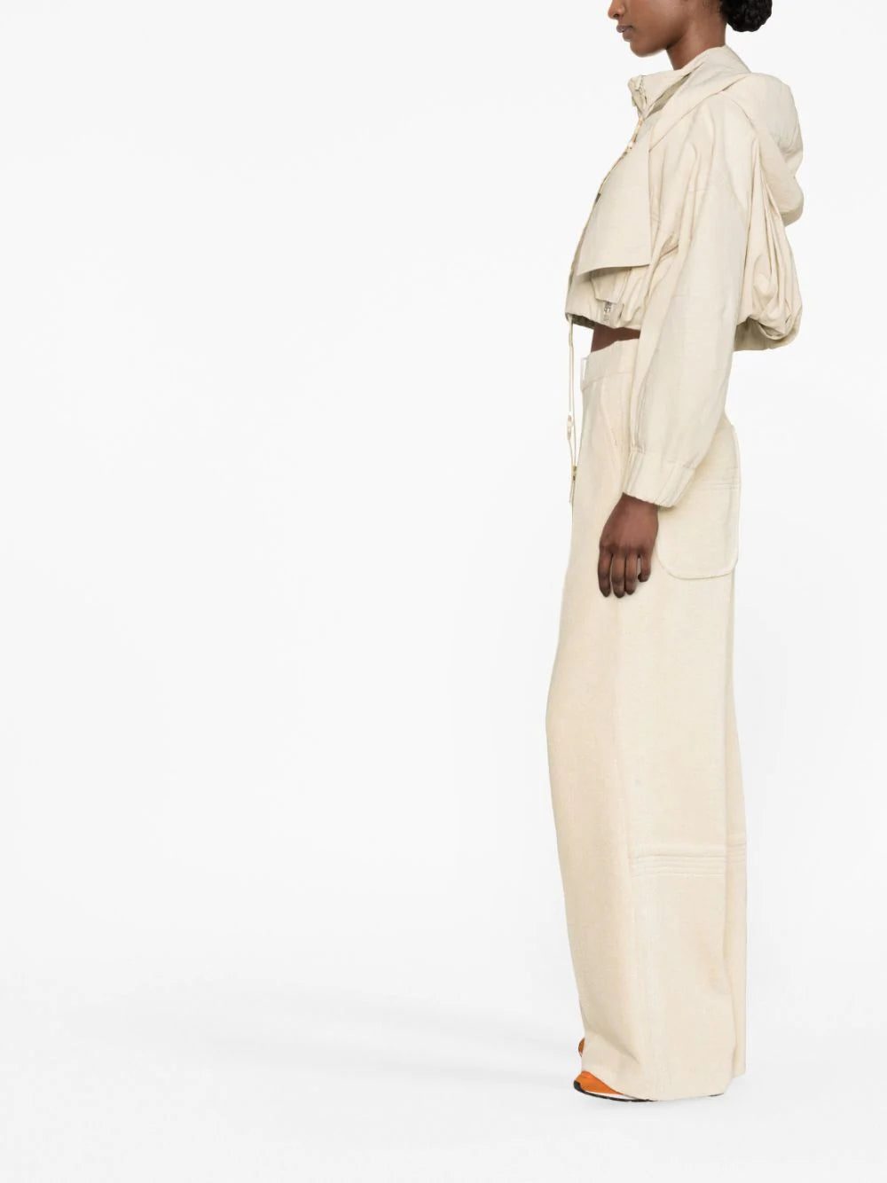 Jacquemus wide-leg flared trousers - Image 3