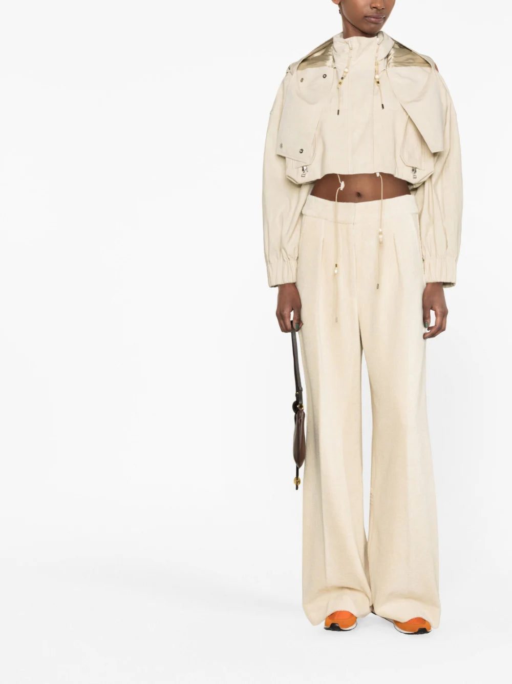 Jacquemus wide-leg flared trousers - Image 2