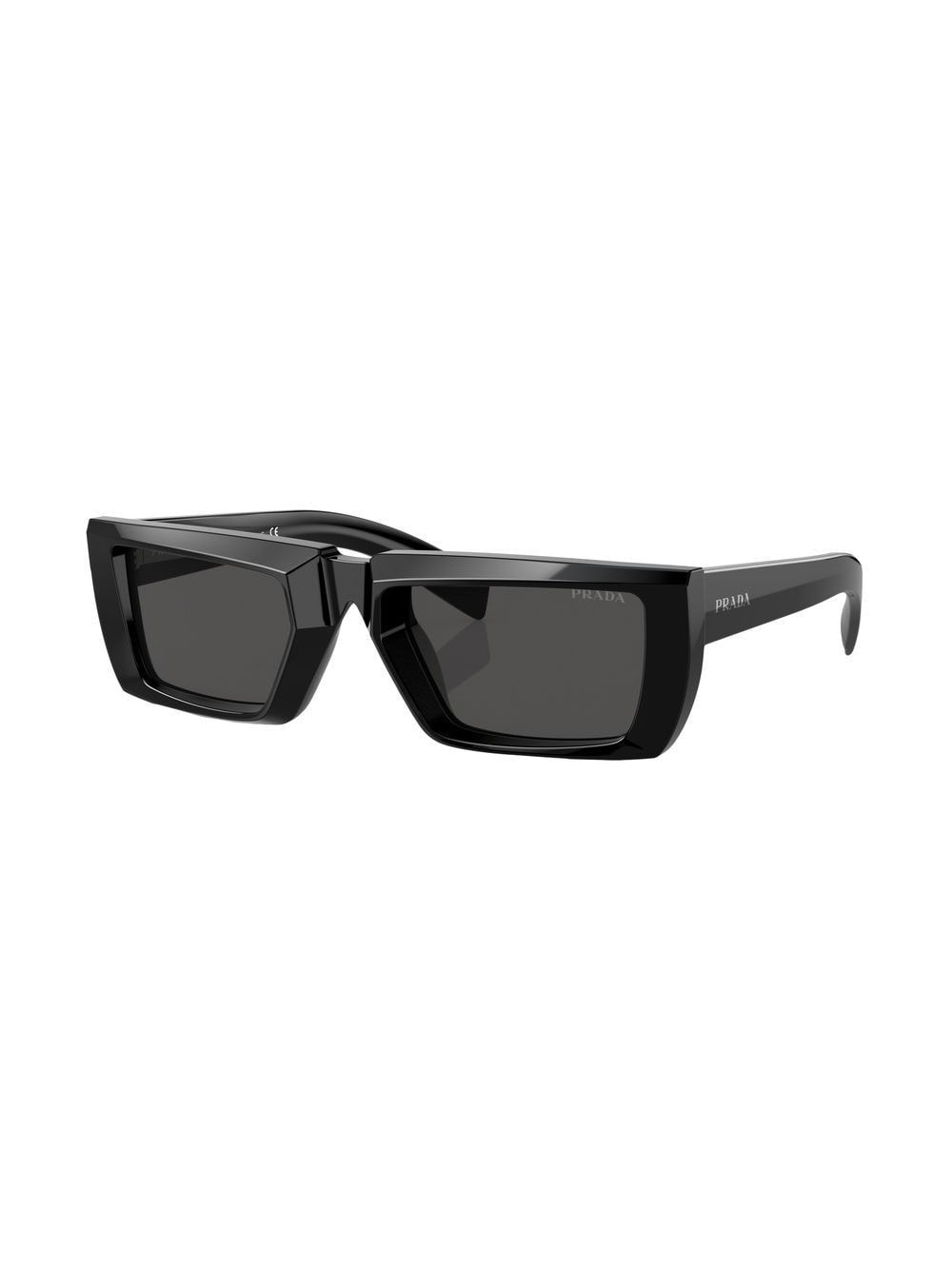 Prada Eyewear Runway rectangle-frame sunglasses - Image 2