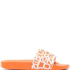 Moncler embossed-logo slides