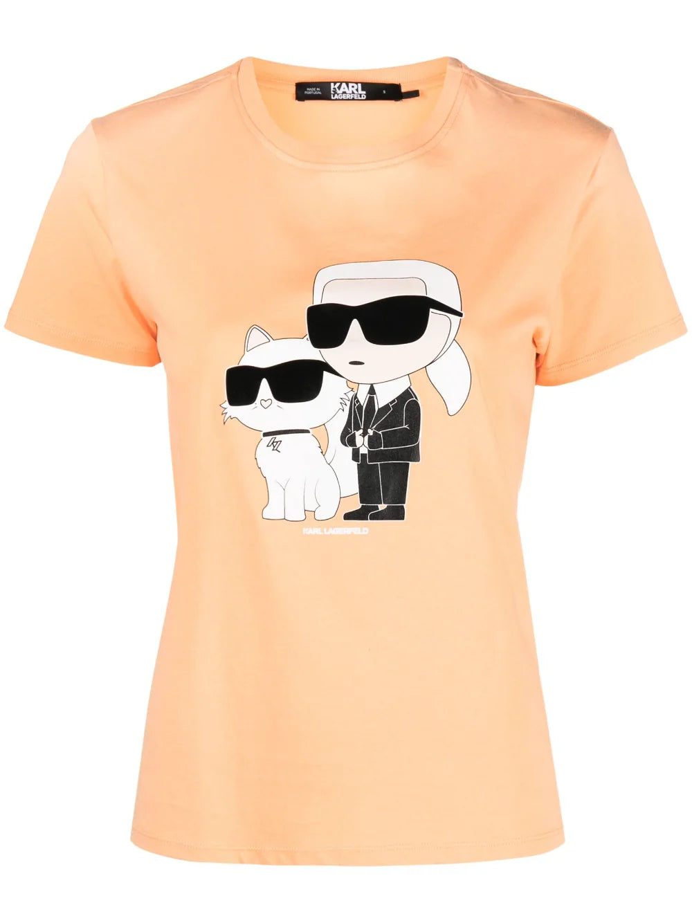 Karl Lagerfeld graphic-print organic-cotton T-shirt