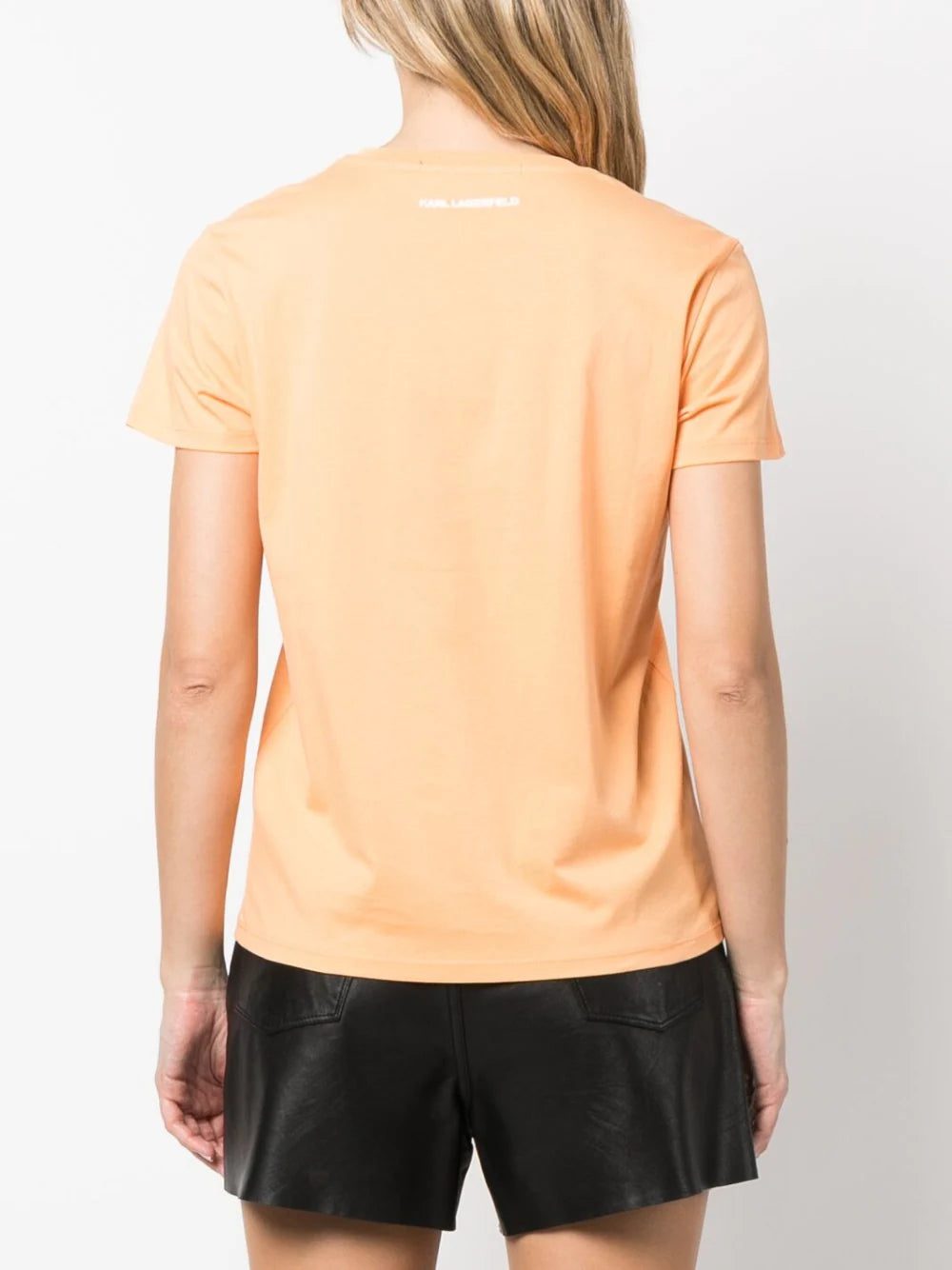 Karl Lagerfeld graphic-print organic-cotton T-shirt - Image 4