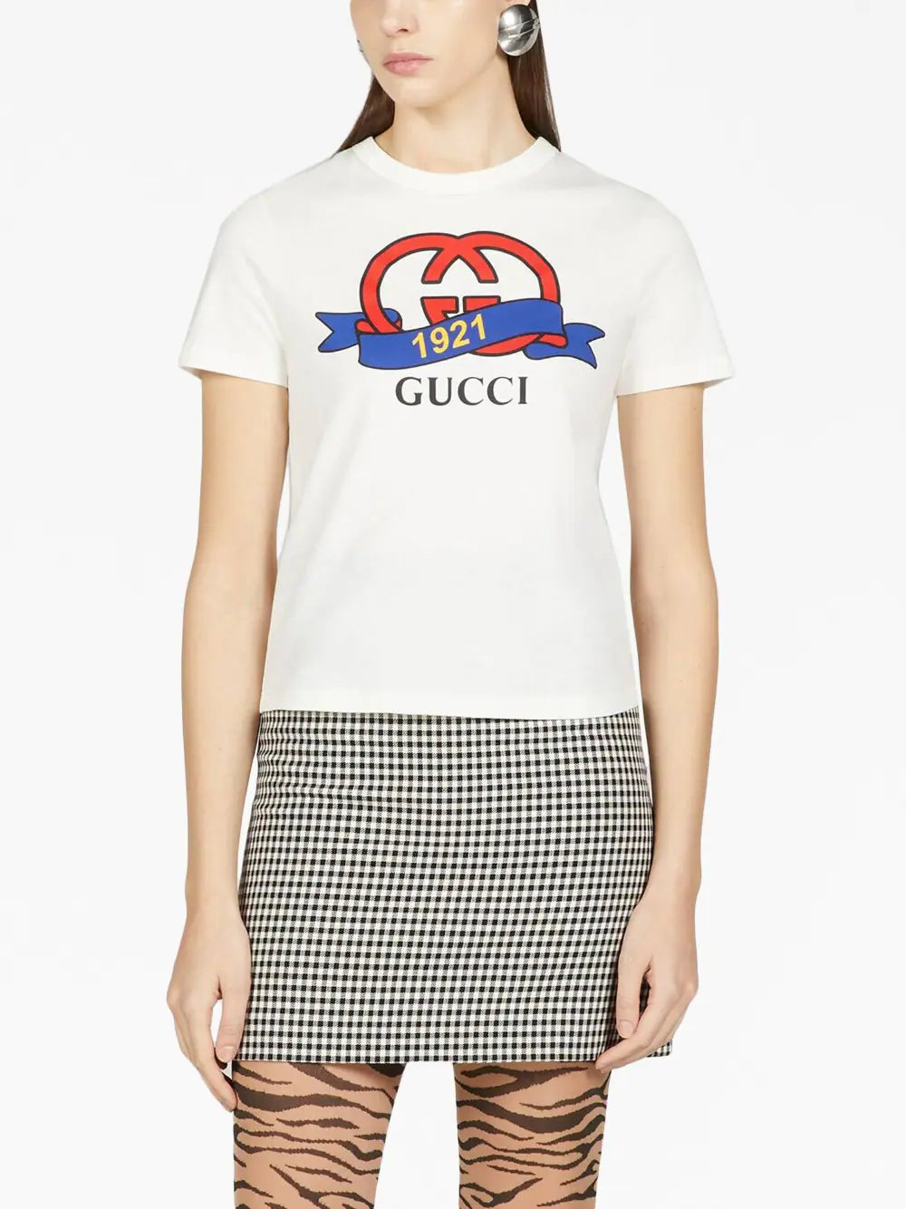 Gucci 1921 Interlocking G cotton T-shirt - Image 3