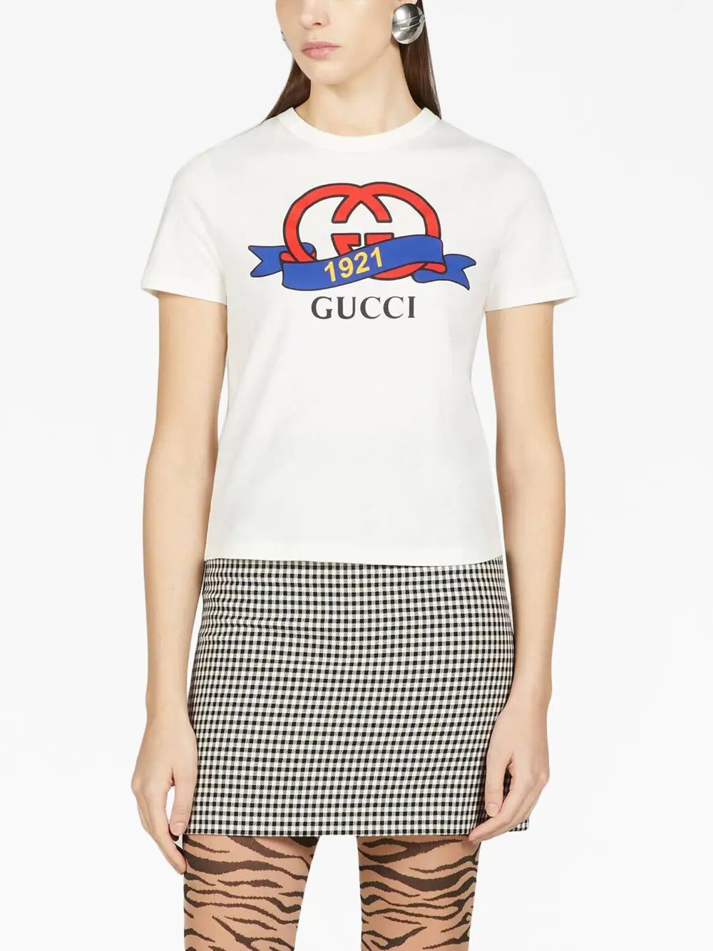 Gucci 1921 Interlocking G cotton T-shirt - Image 3
