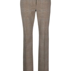 Moschino  checked straight-leg trousers