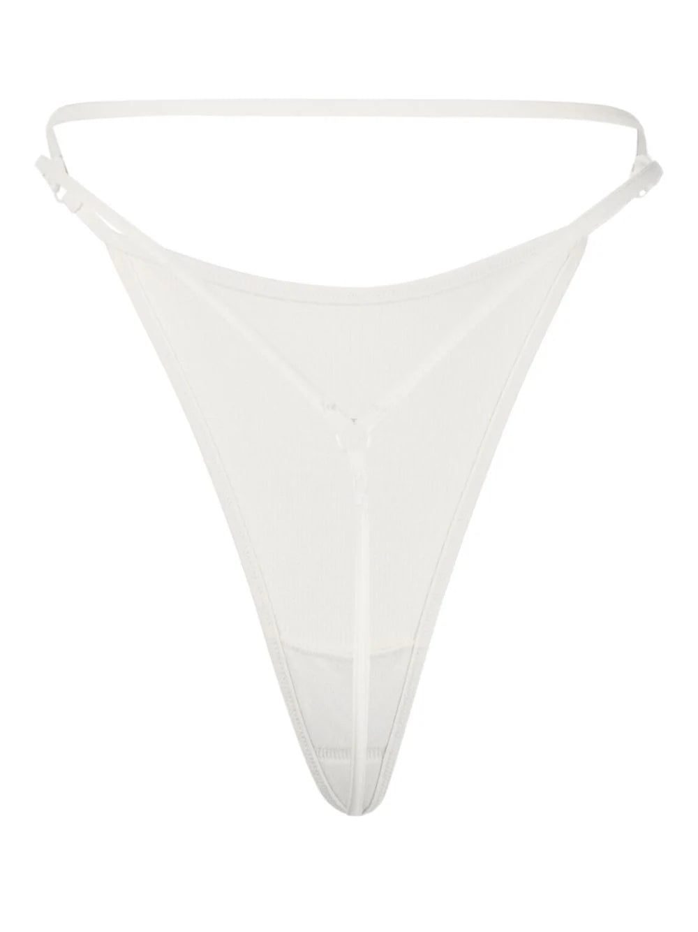 ANDREĀDAMO strap-detailing ribbed thongs - Image 2