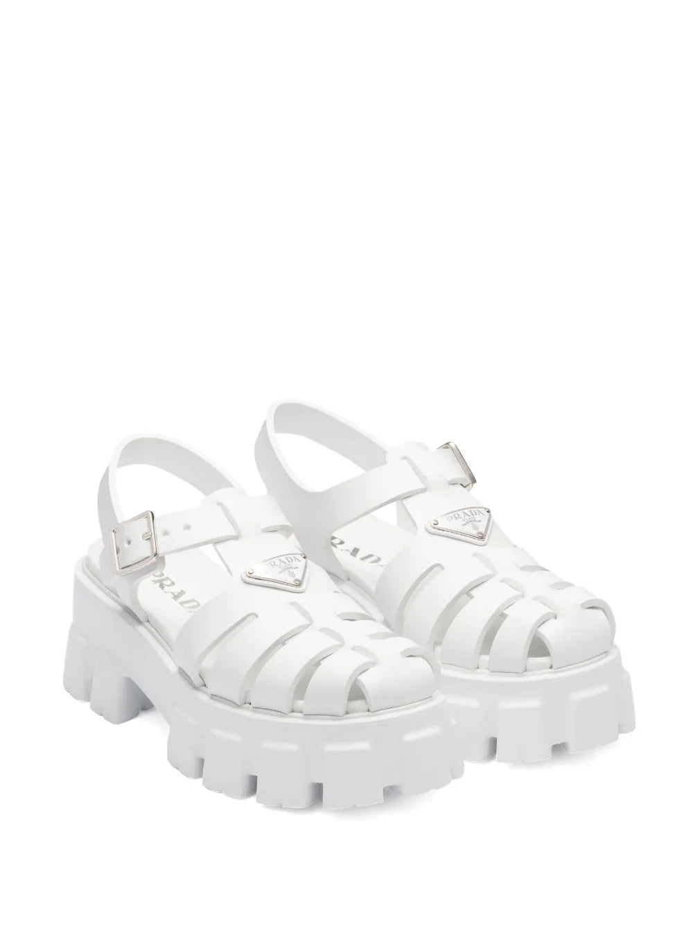 Prada Monolith caged rubber sandals - Image 2